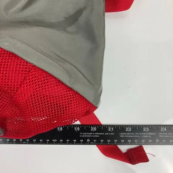 REI Daypack Red Gray FLASH 22 Backpack Hike Camp Lightweight Commuting Travel - Picture 10 of 11